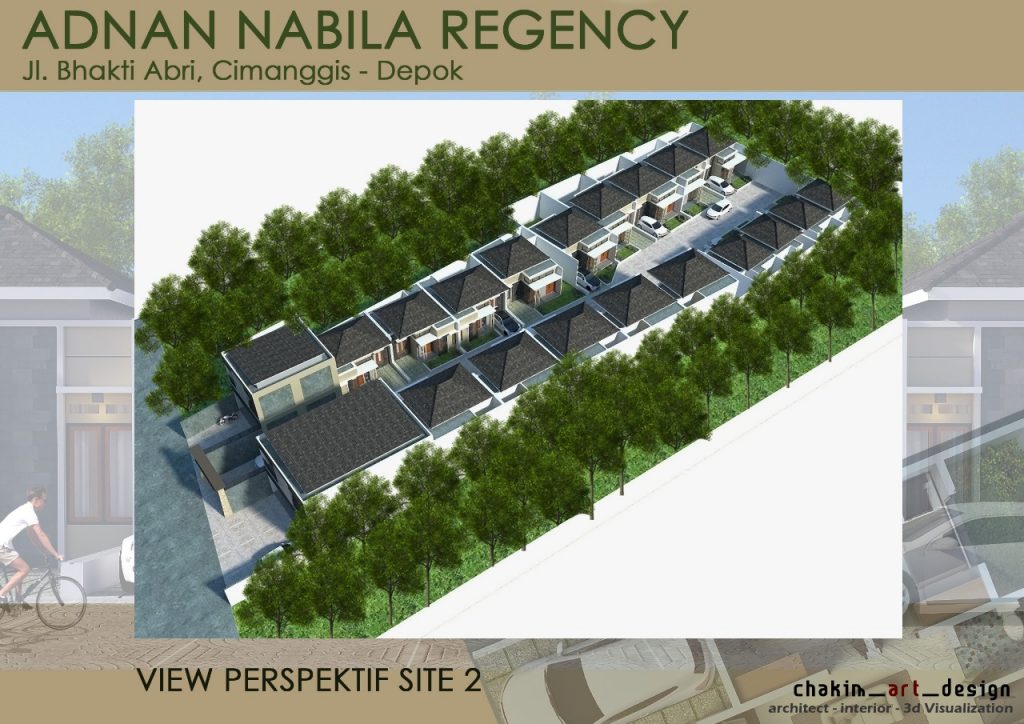 adnan nabila residence depok site plan